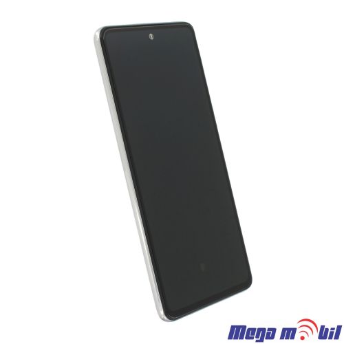 Ekran Samsung A525F/ A52 4G SO RAMKA white full org 
