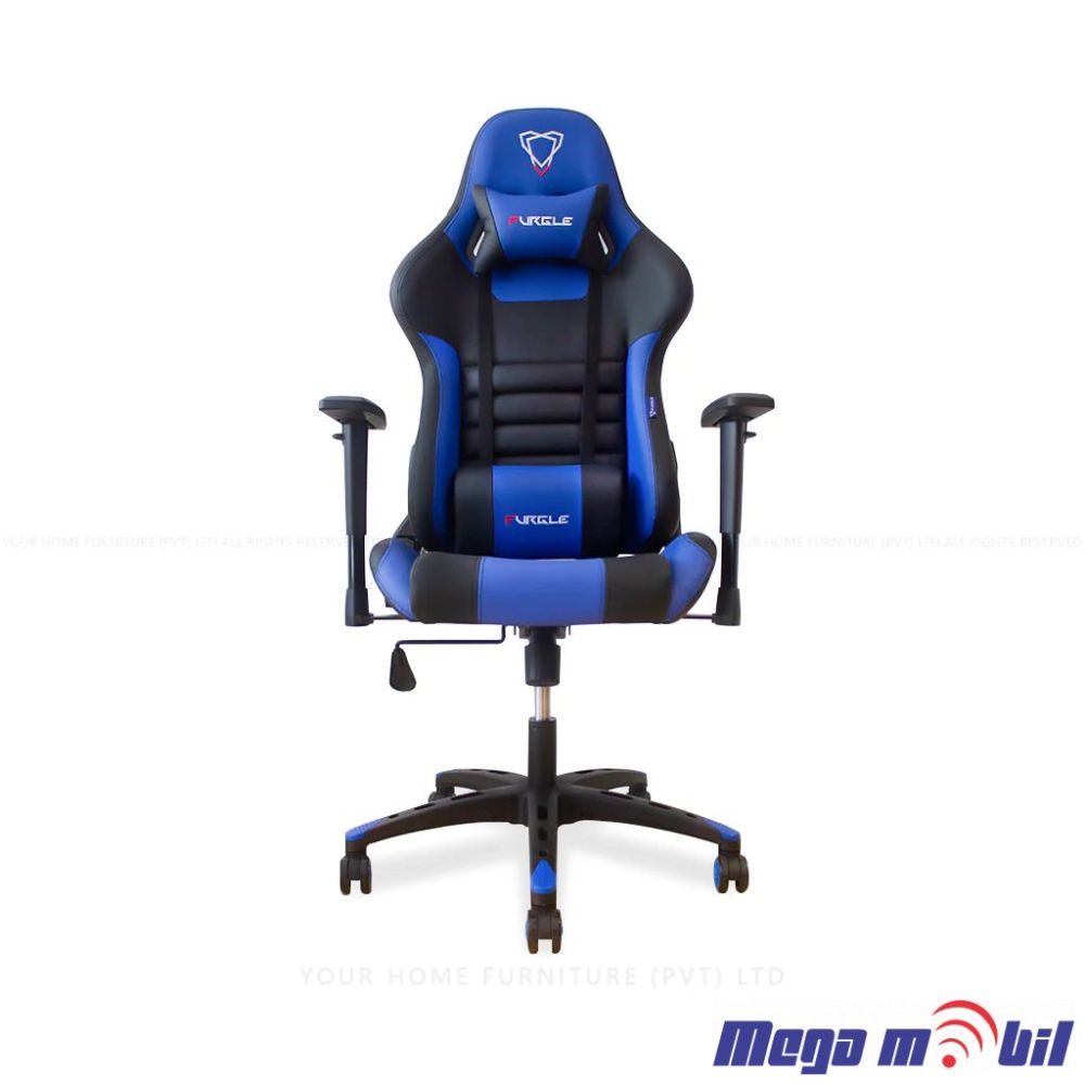 Gaming chair Furgle blue / black