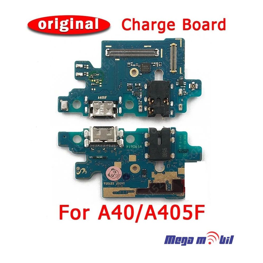 Konektor za polnenje Samsung A405F/ A40 komplet plocka full org 