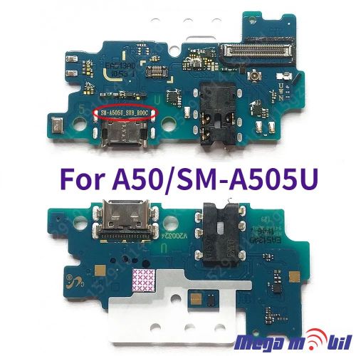 Konektor za polnenje Samsung A505F/ A50 komplet plocka org SH