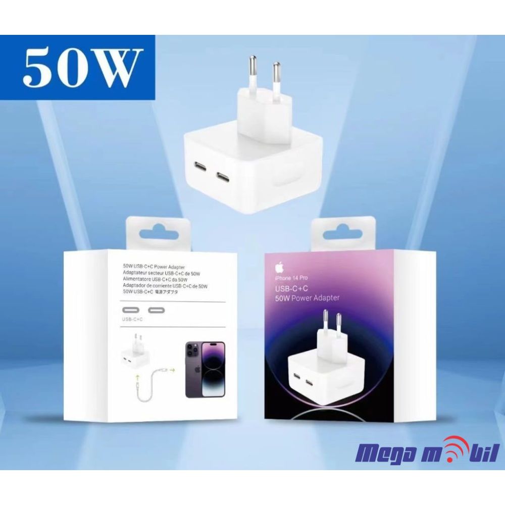 Polnac 220V iPhone PD 50W FAST