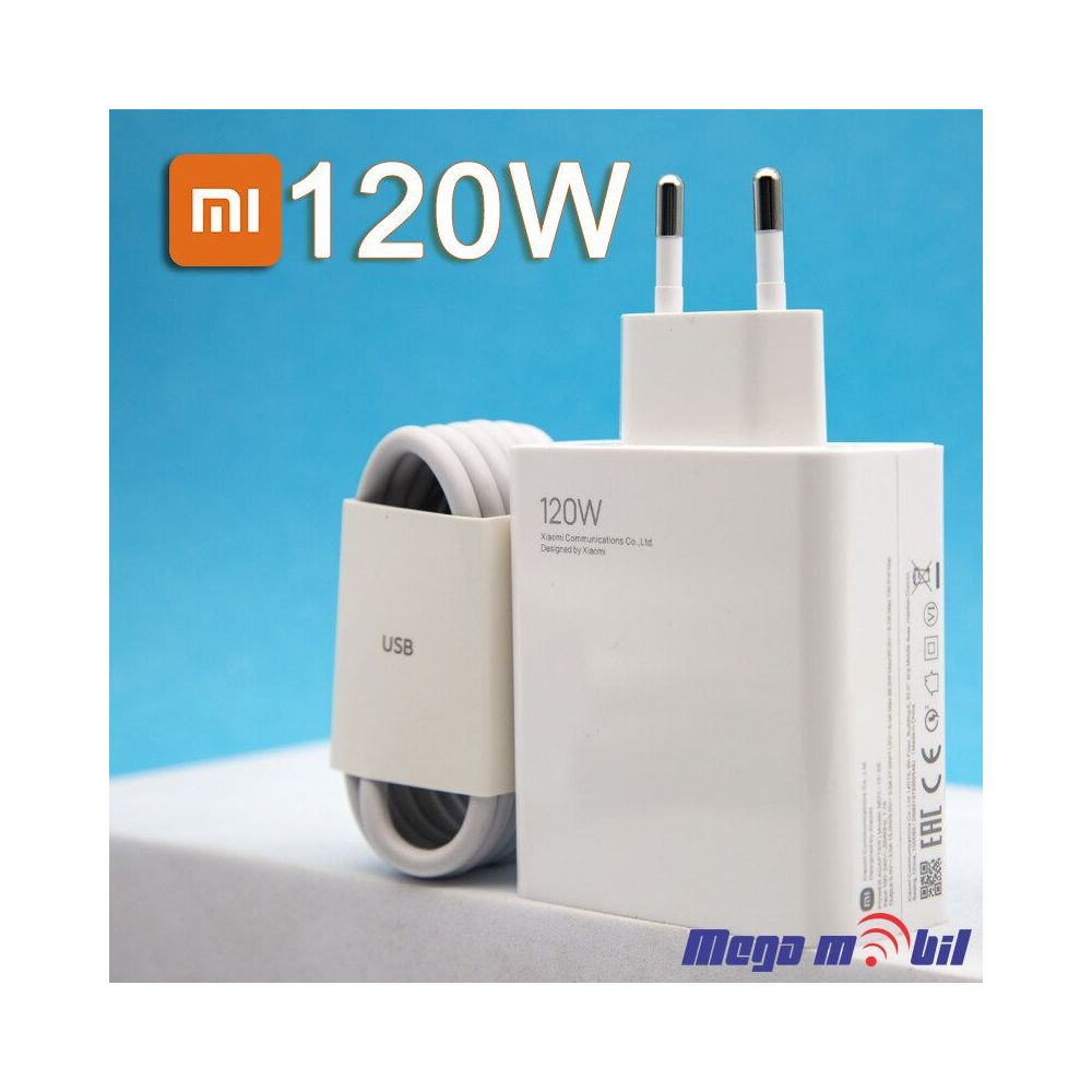 Polnac 220V Xiaomi 120W Fast Charger so kabel