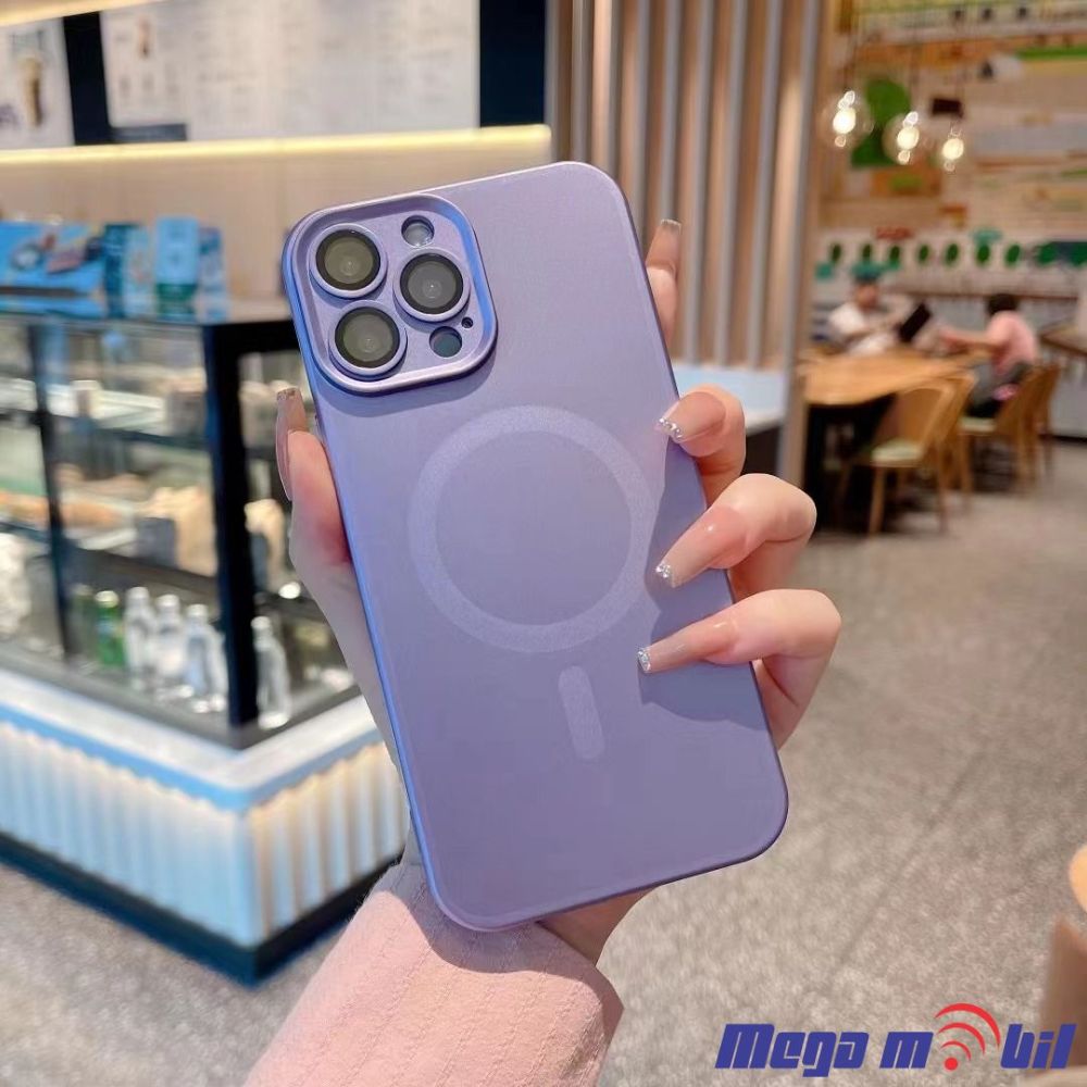 Futrola iPhone 12 Pro Max Magsafe Full Color purple.