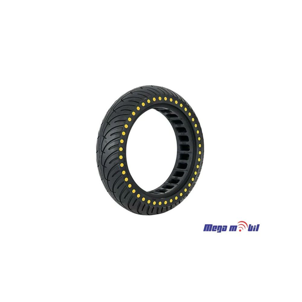Polna guma za trotinet 10x2.5 DOTS Yellow.