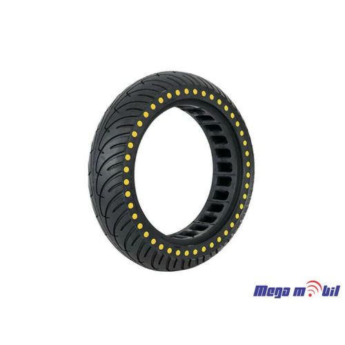 Polna guma za trotinet 10x2.5 DOTS Yellow.