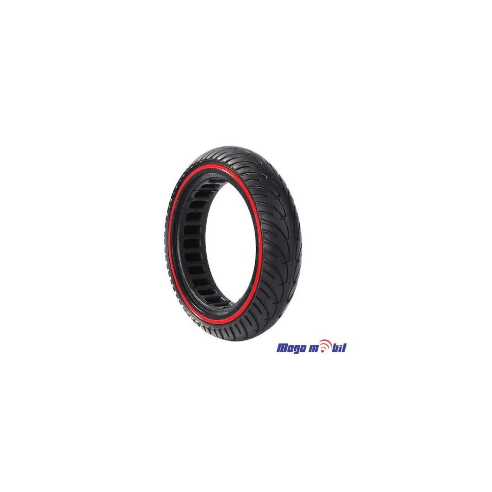 Polna guma za trotinet 10x2.5 LINE Red.