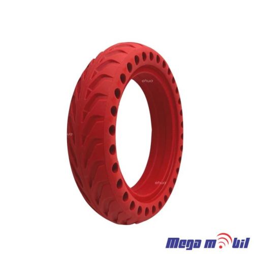 Polna guma za trotinet 8.5" Tip 1 red Sake.