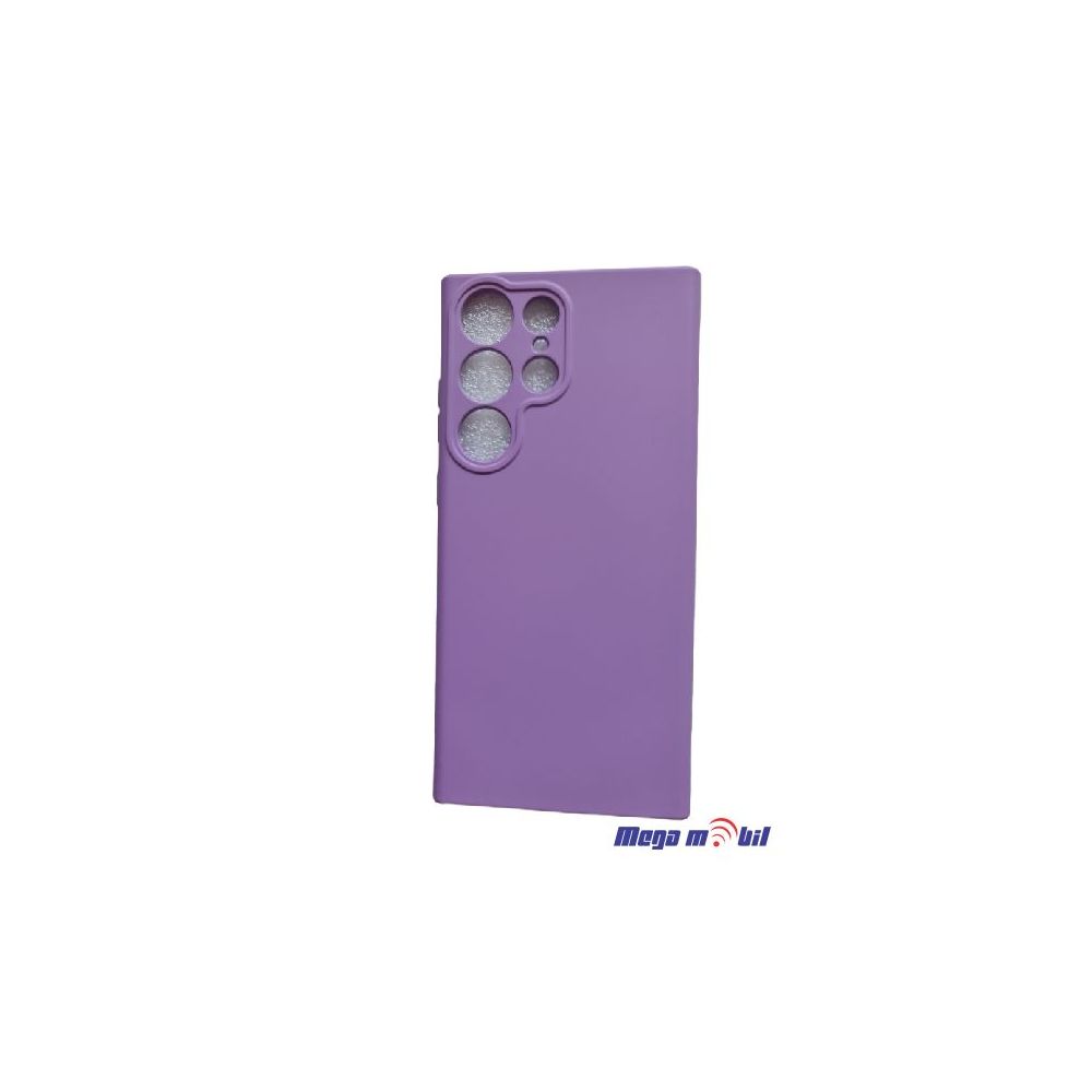 Futrola Samsung S23 Ultra Silicon color lite purple.