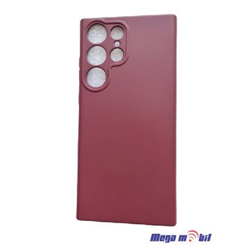 Futrola Samsung S23 Ultra Silicon color lite sangria.