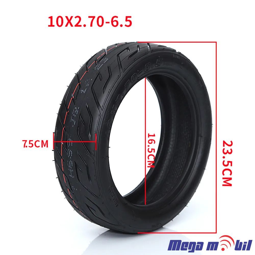 Nadvoresna guma 10x2.7-6.5 (70/65-6.5) za trotinet