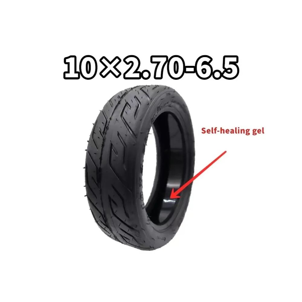Tubeless guma 10x2.7-6.5 (70/65-6.5) vnatresno oblozena so lepak