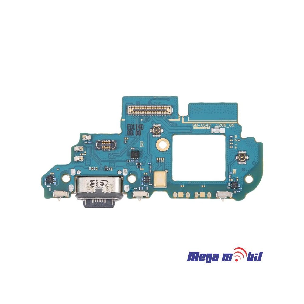Konektor za polnenje Samsung A546B/ A54 komplet plocka org