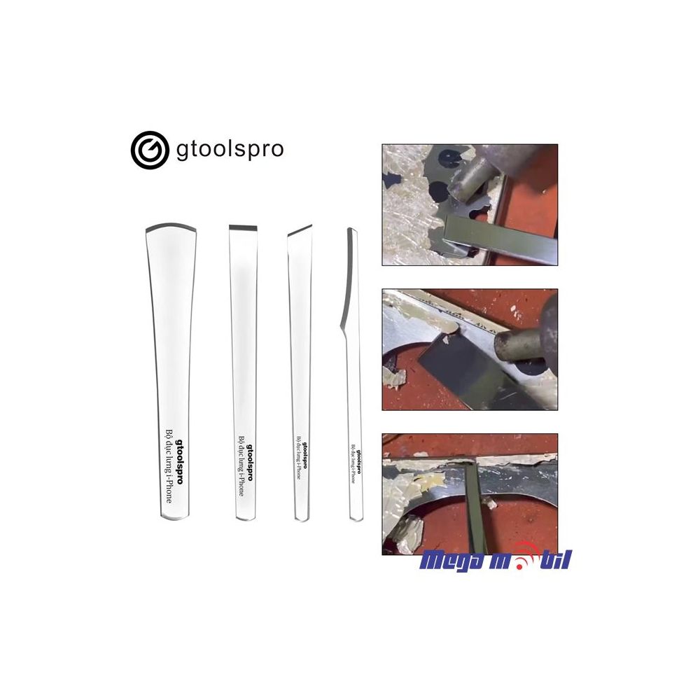 Noz (servisen) SET GTOOLSPRO 4 in 1 (glass cleaner)