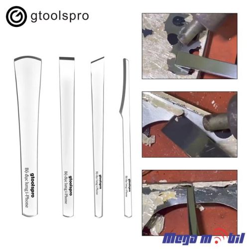 Noz (servisen) SET GTOOLSPRO 4 in 1 (glass cleaner)