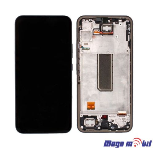 Ekran Samsung A346B/ A34 5G SO RAMKA graphite full org 