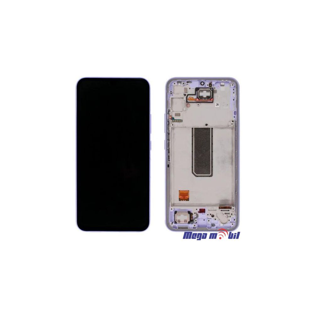 Ekran Samsung A346B/ A34 5G SO RAMKA violet full org 