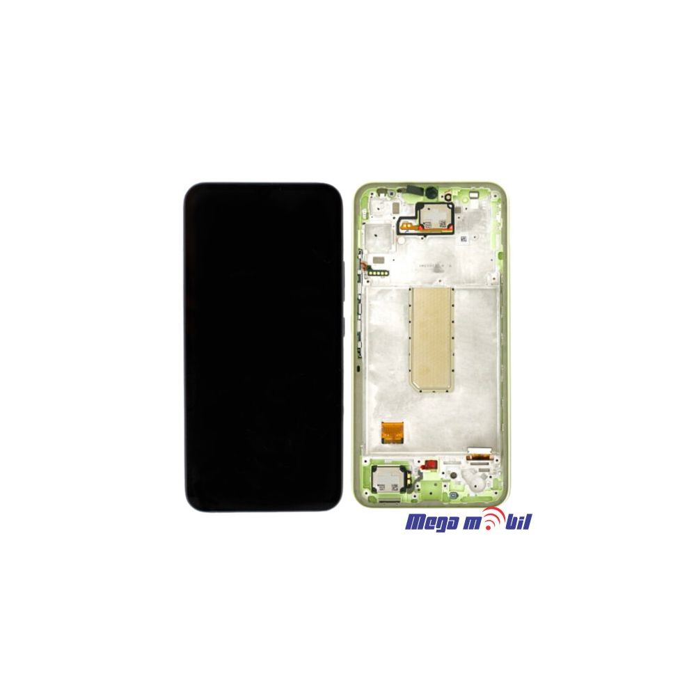 Ekran Samsung A346B/ A34 5G SO RAMKA lime full org 