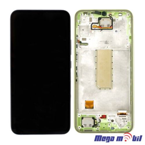 Ekran Samsung A346B/ A34 5G SO RAMKA lime full org 