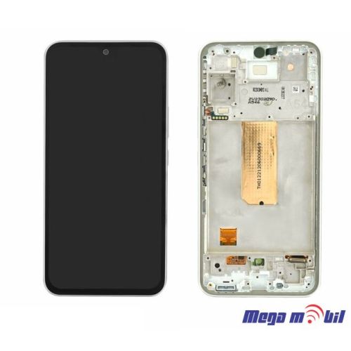 Ekran Samsung A546B/ A54 5G SO RAMKA white full org 