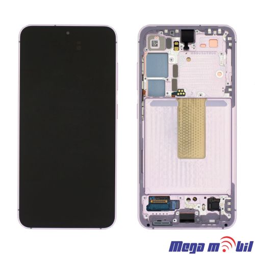 Ekran Samsung S911B S23 5G SO RAMKA Violet full org