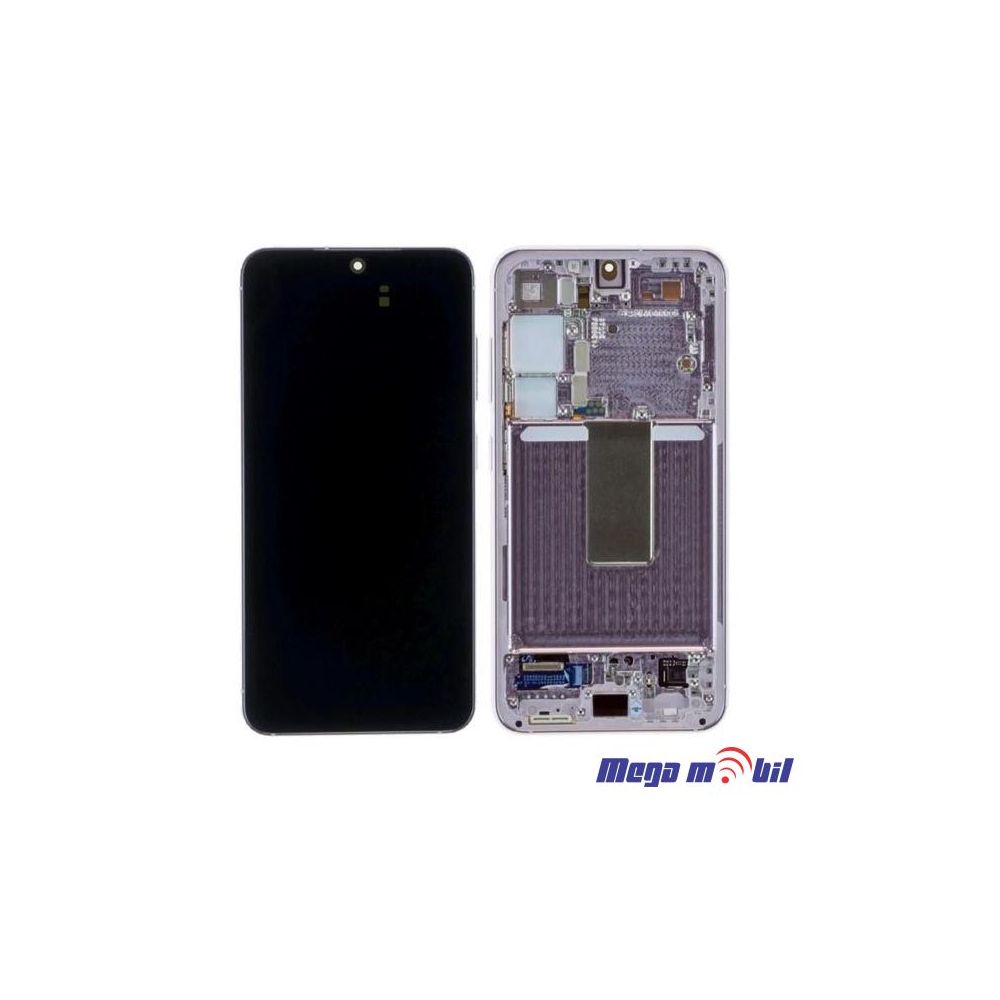 Ekran Samsung S916B S23 Plus 5G SO RAMKA Violet full org