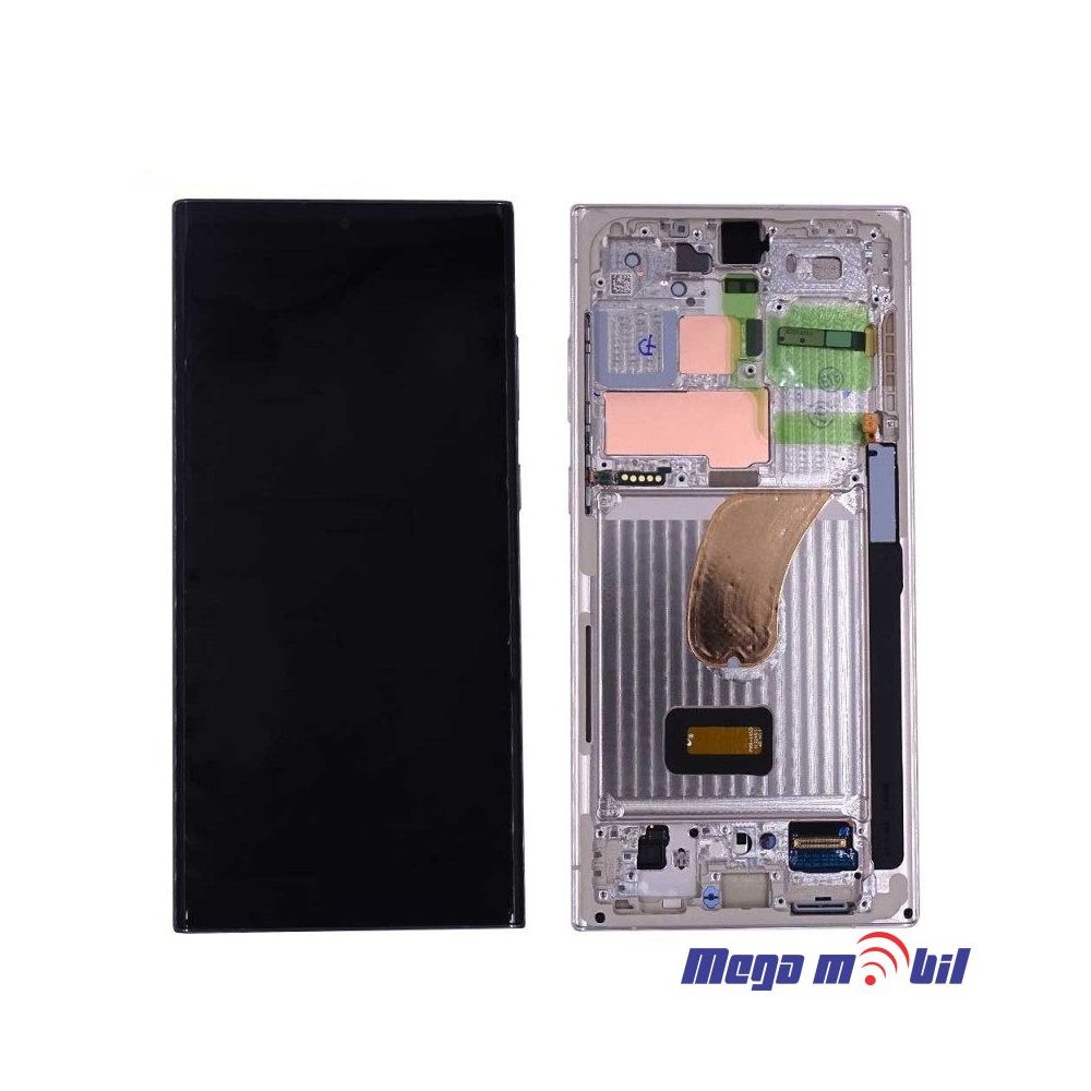 Ekran Samsung S918B S23 Ultra 5G SO RAMKA Violet full org