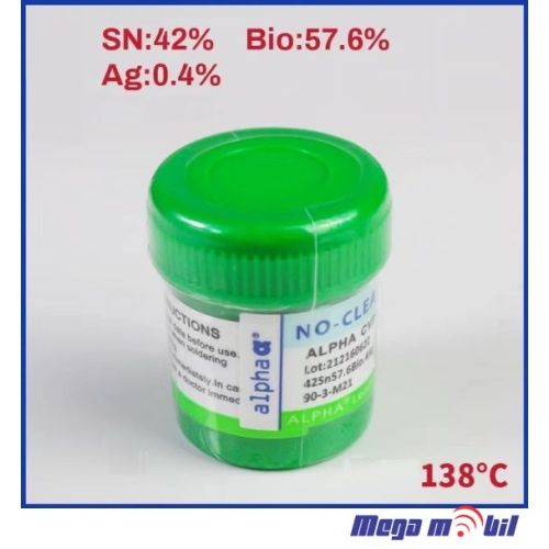 Pasta za lemenje 138 C