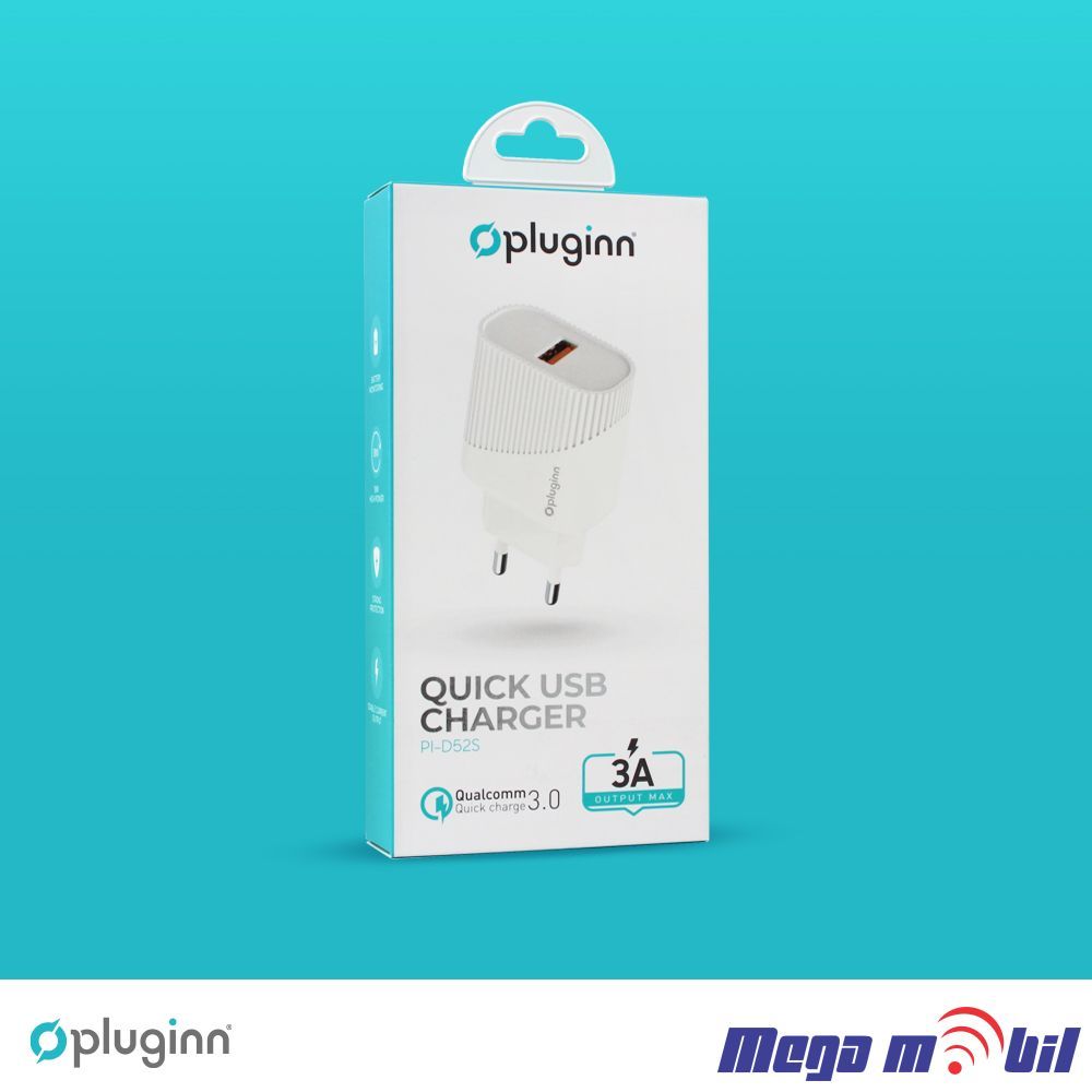 Polnac 220V Pluginn PI-D52S QC3.0 18W