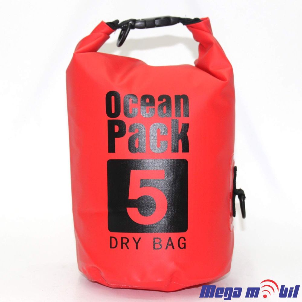 Torba Vodootporna 5L red