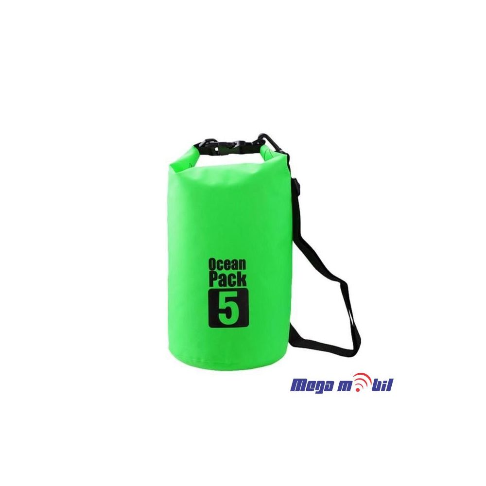 Torba Vodootporna 5L green