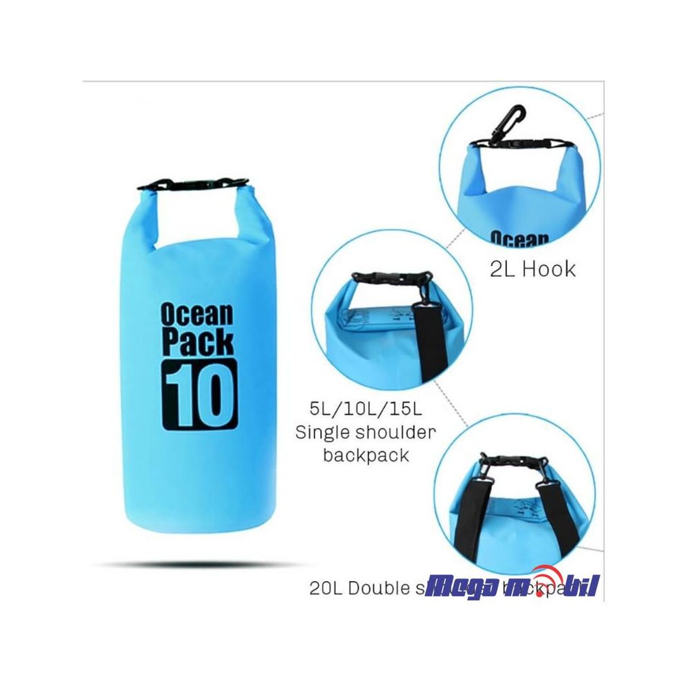 Torba Vodootporna 10L light blue