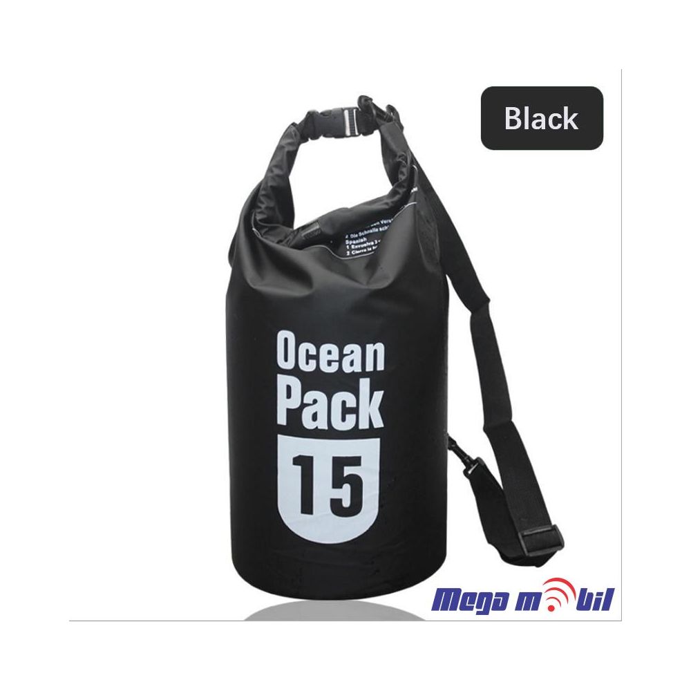 Torba Vodootporna 15L black