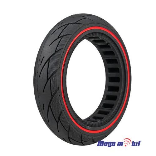 Polna guma za trotinet 10x2.125 za Ninebot Segway LINE Red