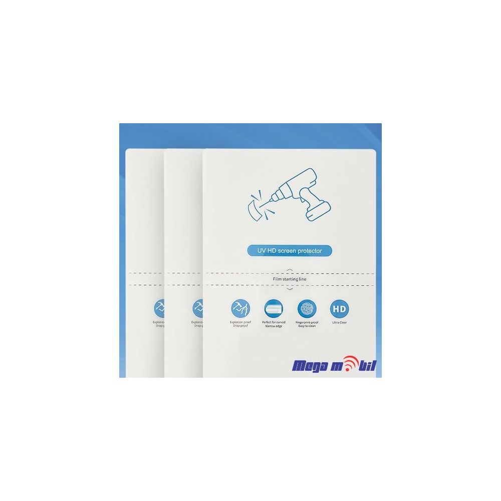 Hidrogel screen protector UV IDskin 19 x 12 cm 