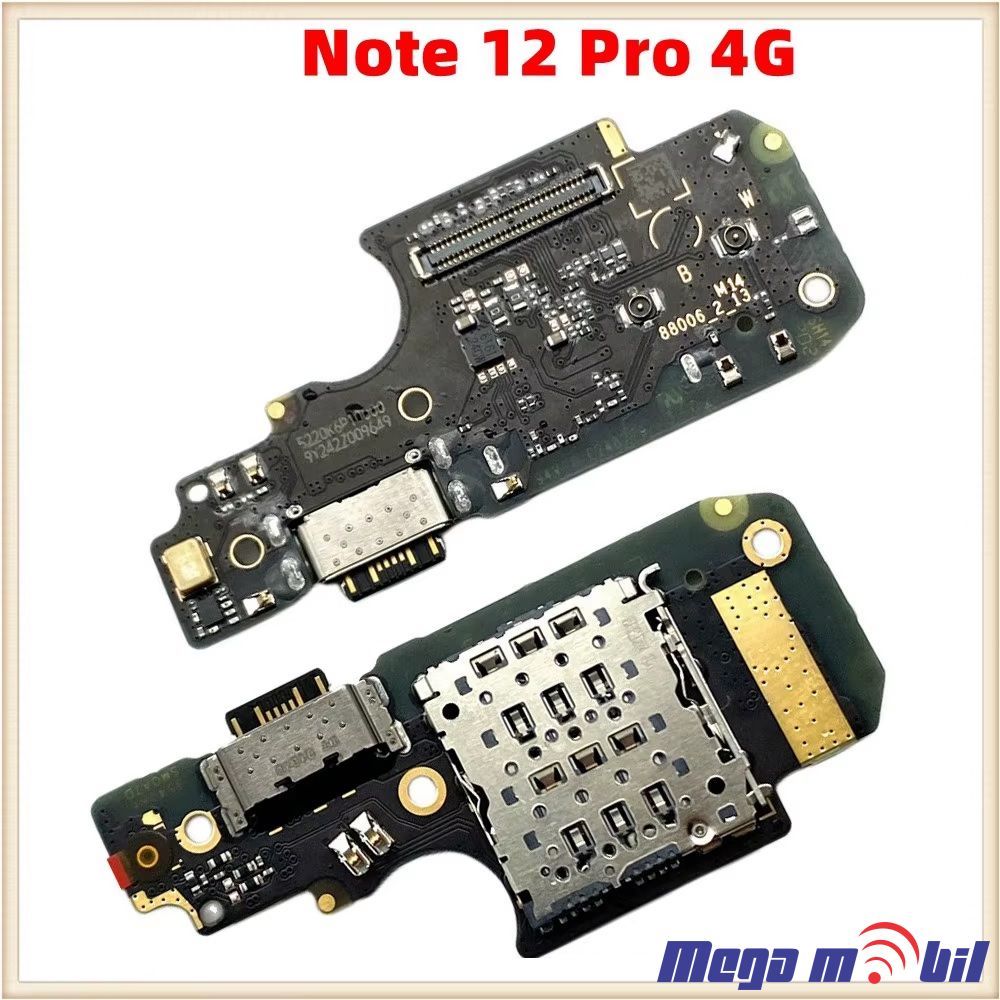 Konektor za polnenje Xiaomi Redmi Note 12 Pro 4G so plocka