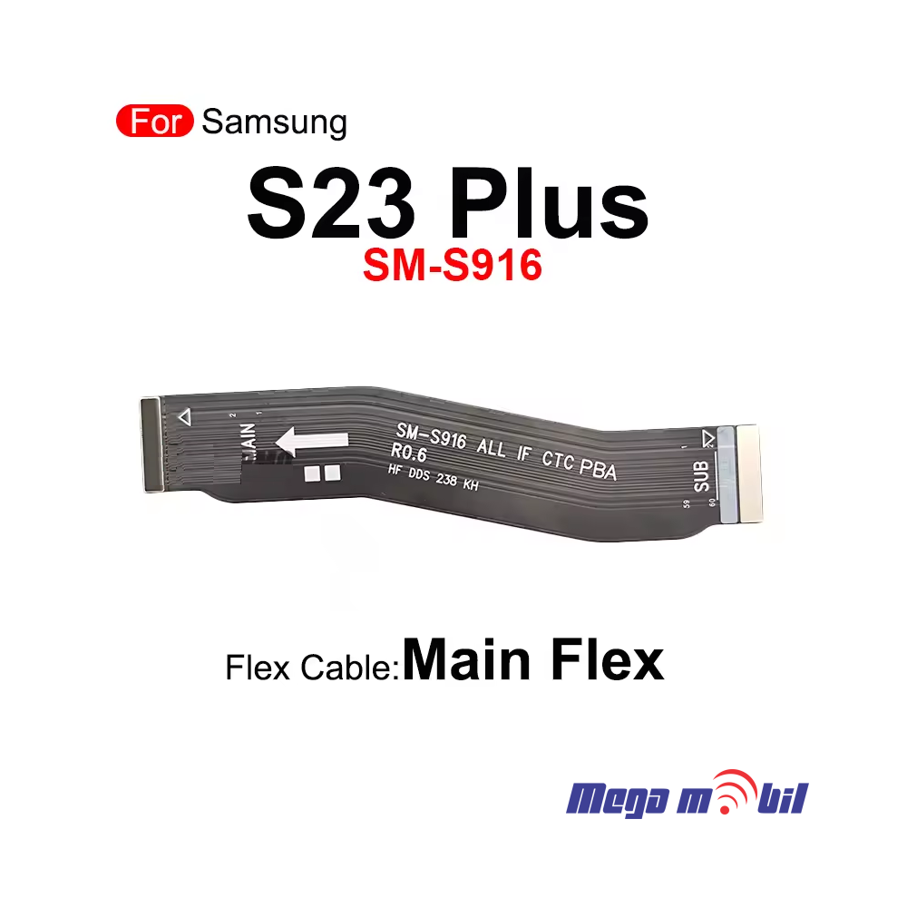 Fletkabel Samsung S23 Plus/ S916B MAIN