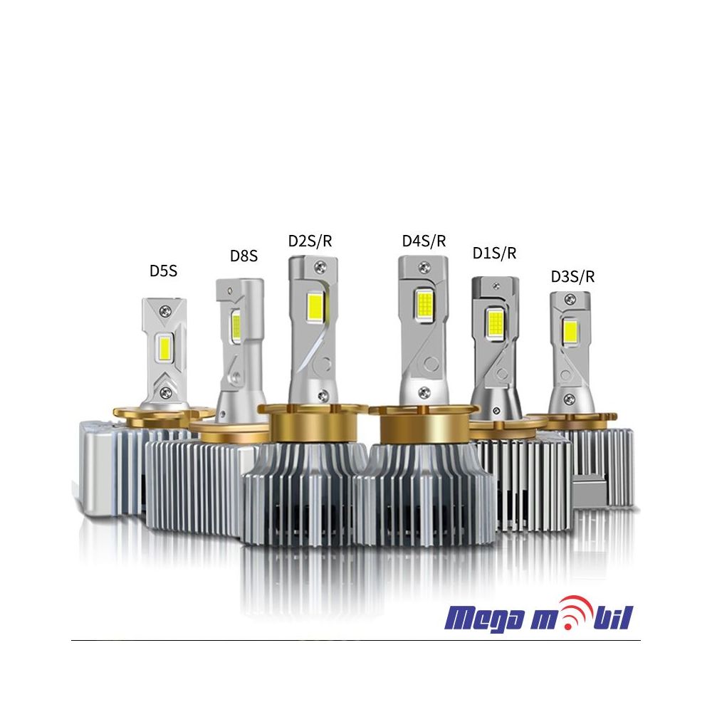LED HEADLIGHT X6 D8S 35W 6000K CANBUS.