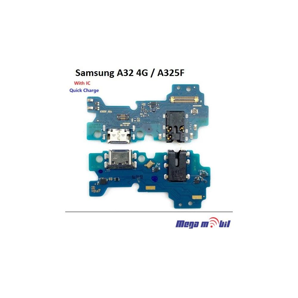 Konektor za polnenje Samsung A325F/ A32 4G komplet plocka full org