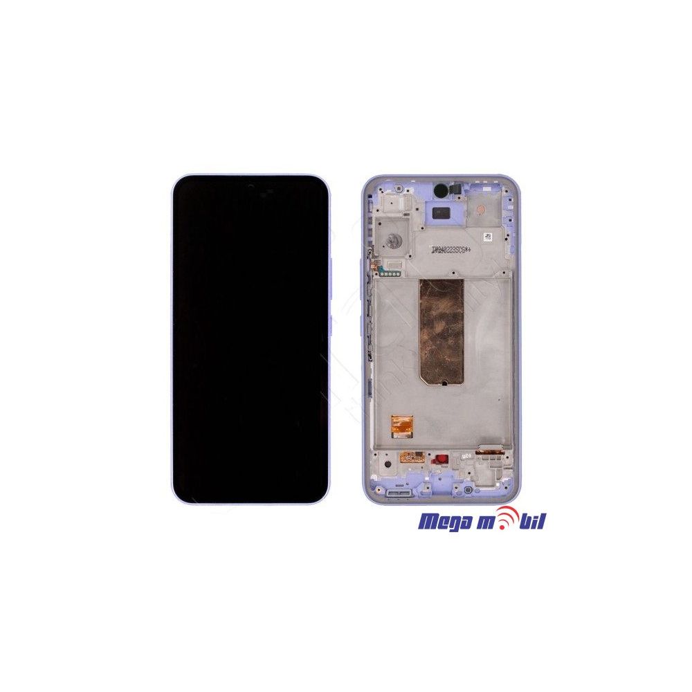 Ekran Samsung A546B/ A54 5G SO RAMKA violet full org 