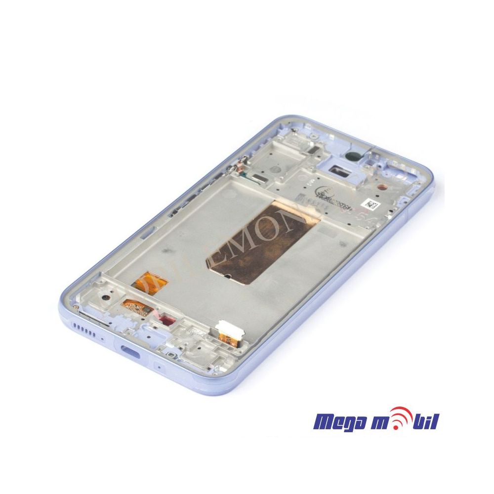 Ekran Samsung A546B/ A54 5G SO RAMKA violet full org 