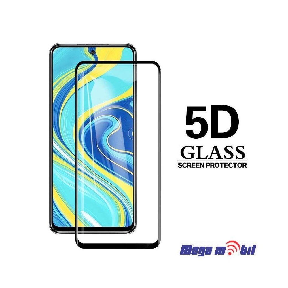 Tempered glass za iPhone 16 Plus/15 Plus 5D. black.