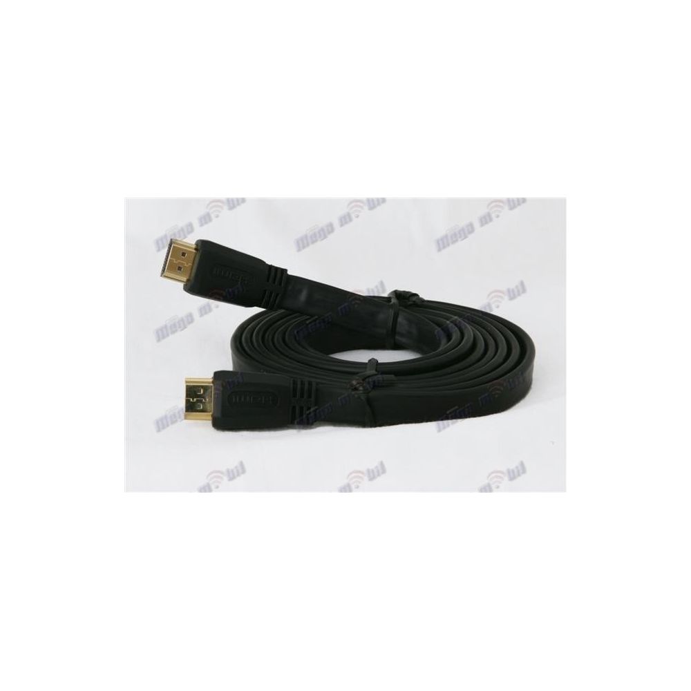 Kabel HDMI FLAT 3m black
