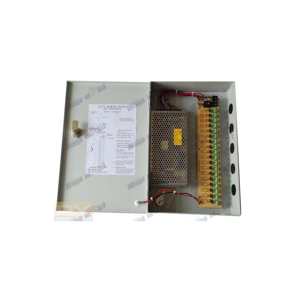 Napojuvanje TX-05 18 kanala 20A 240W.