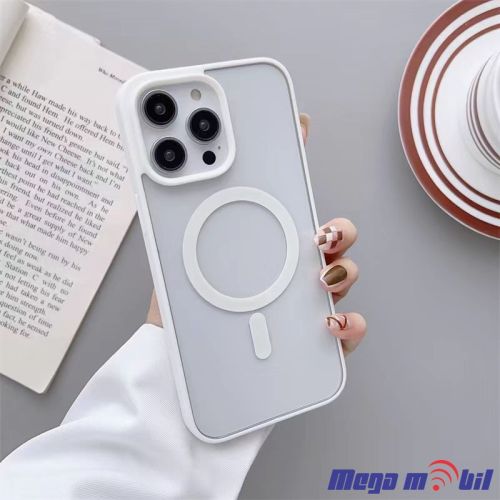 Futrola iPhone 13 Pro Max Magsafe TPU white.
