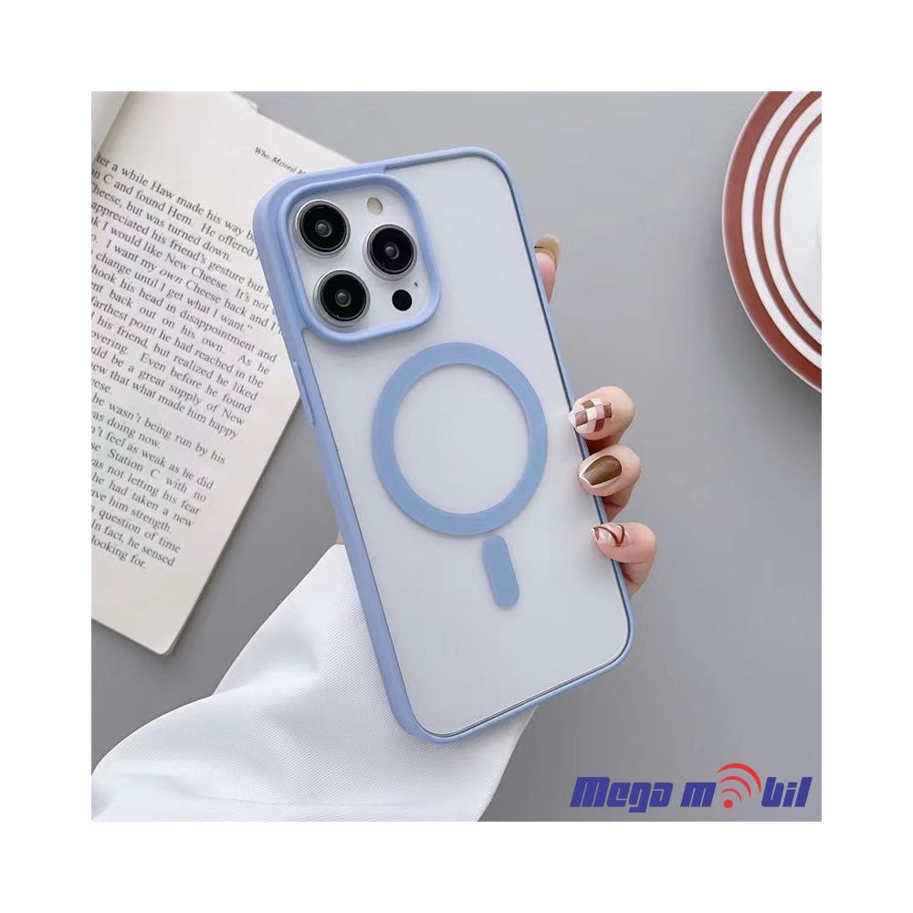 Futrola iPhone 13 Pro Max Magsafe TPU sierra blue.