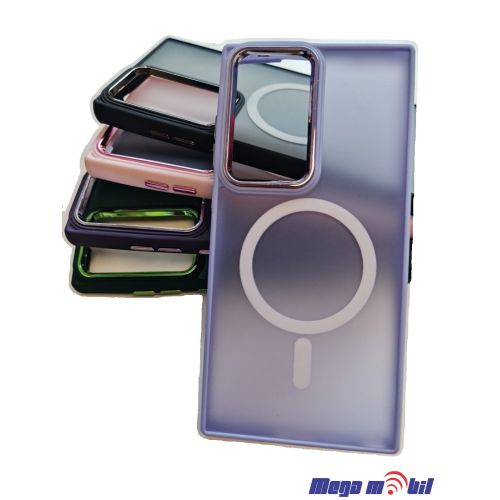 Futrola Samsung S23 Ultra Magsafe MAT light violet.