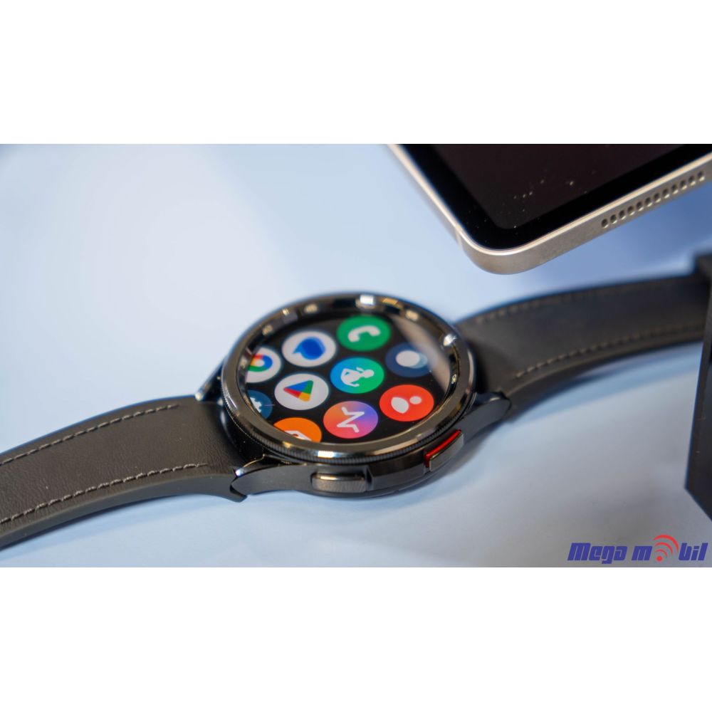 Remce 20mm Galaxy watch 4 5 6 7 Leather maketa Black full org