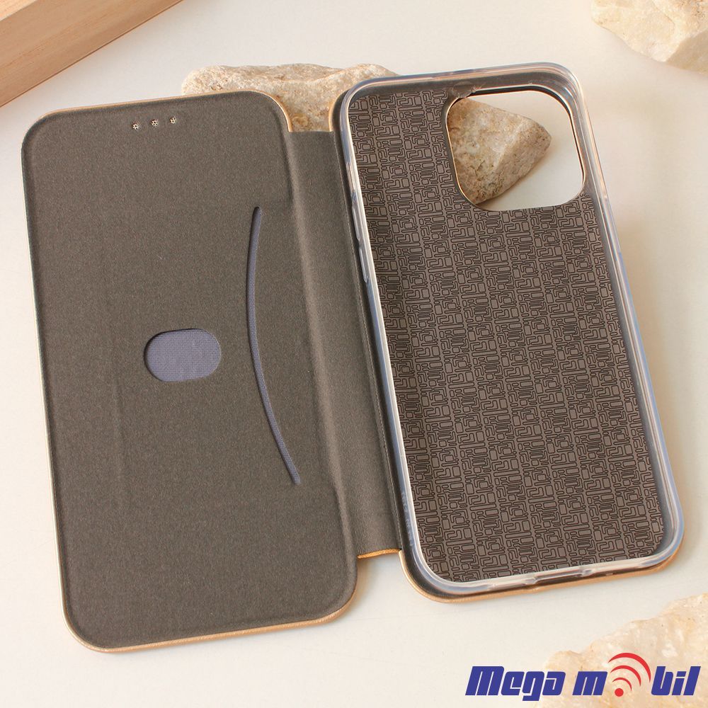Futrola iPhone 15 Teracell Flip Cover gold