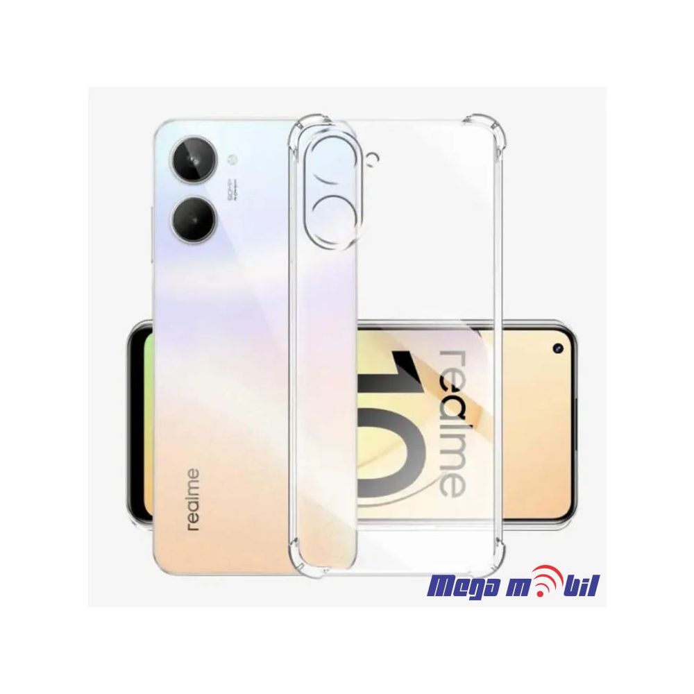 Futrola Realme 10 4G Ice Cube transparent.