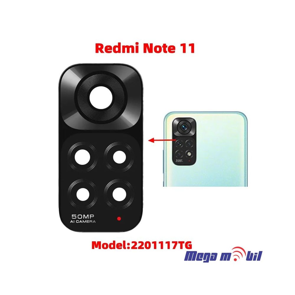 Staklo Xiaomi Redmi Note 11 4G za kamera 
